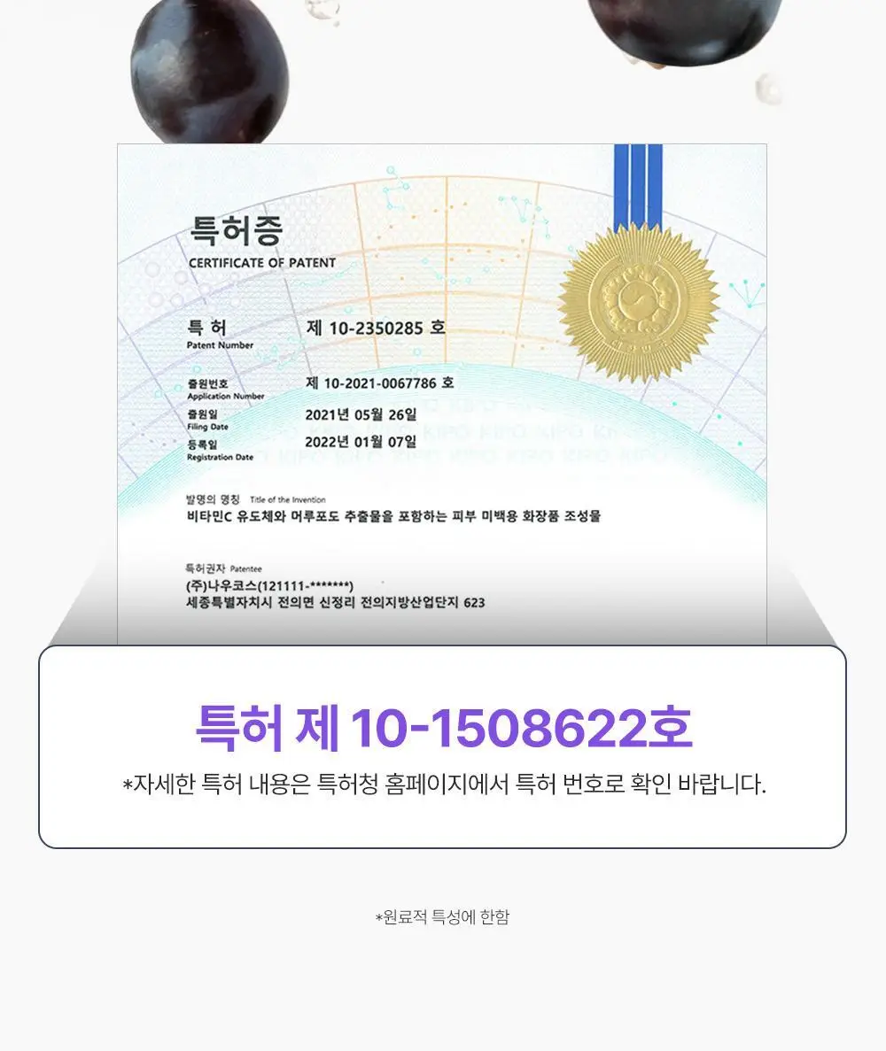 [잡티미백케어] 성분에디터 머루포도 비타 C 잡티크림 50g 상세페이지 61
